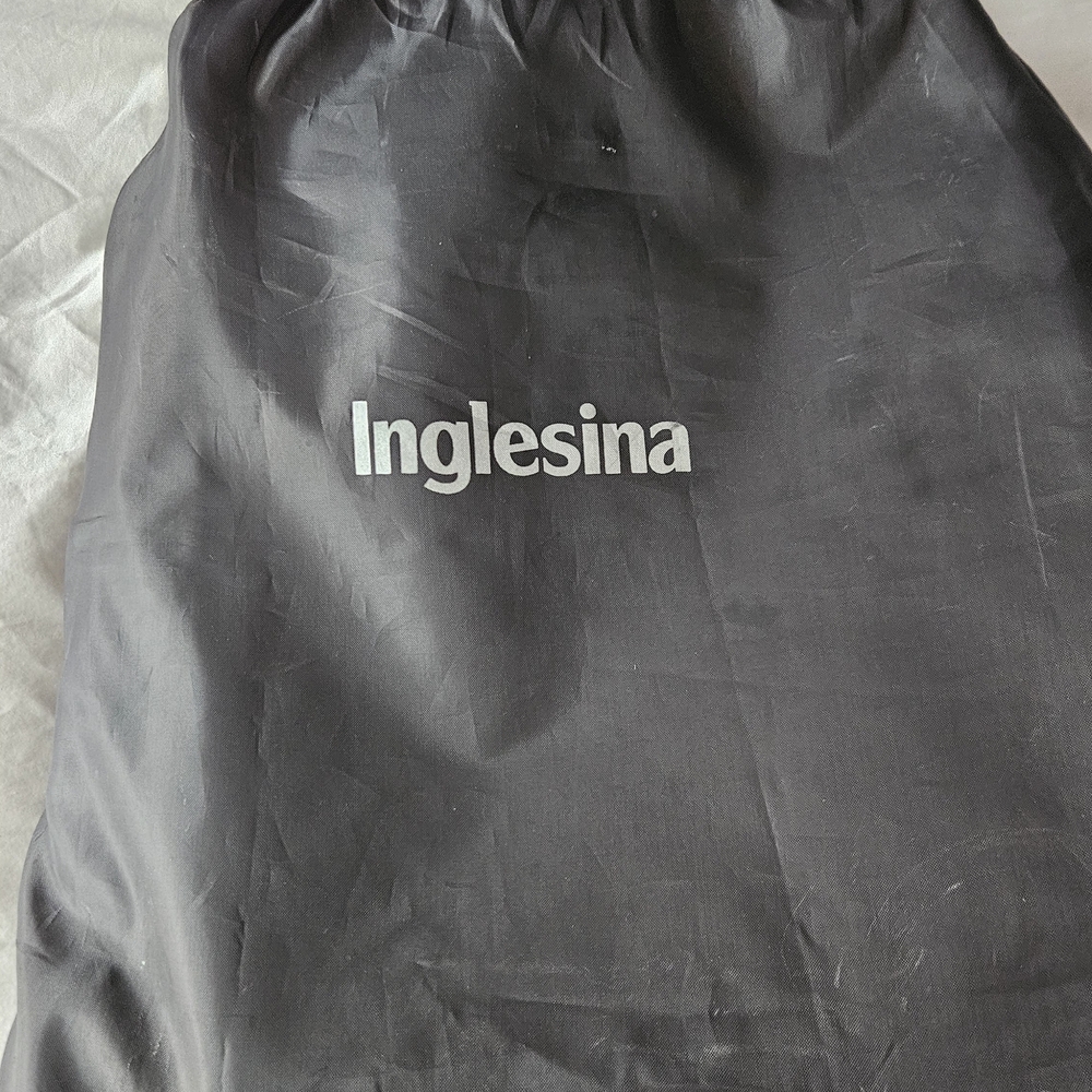 Inglesina Black Kids Fast Table Chair In Charcoal Gray